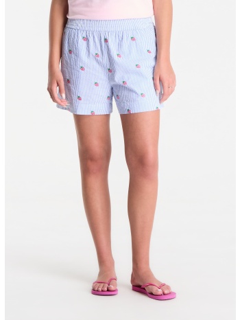 σορτς mc2 saint barth meave short pant seersucker stripes v
