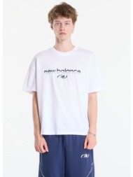 t-shirt new balance trackside t-shirt white m