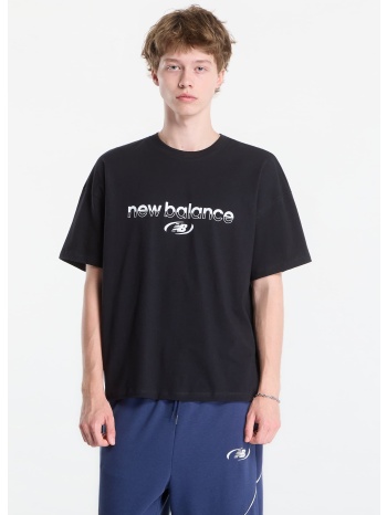 t-shirt new balance trackside t-shirt black xl