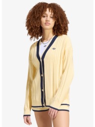πουλόβερ adidas cable knit cardigan warm vanilla m