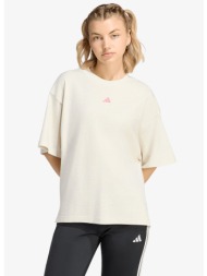 t-shirt adidas 3-stripes studio t-shirt chalk white mel. s