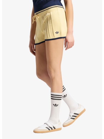 σορτς adidas cable knit shorts warm vanilla m