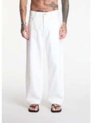 τζιν carhartt wip brandon pant white rinsed xs