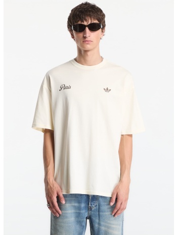 t-shirt adidas paris gfx tee cream white s