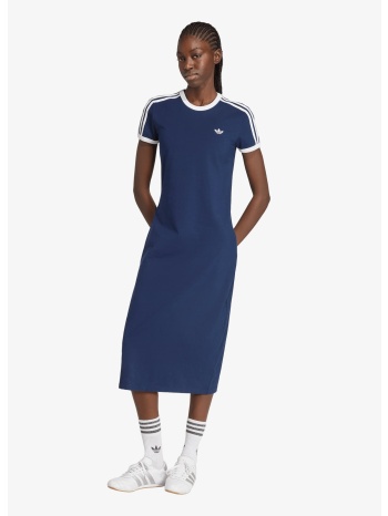φόρεμα adidas 3-stripes dress slim night indigo/ white m