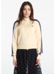 πουλόβερ adidas knitted firebird track top warm vanilla/ night indigo xs