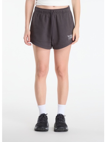 σορτς new balance trackside french terry short black cement