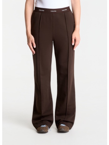 φόρμα calvin klein jeans terry logo waistband track pant