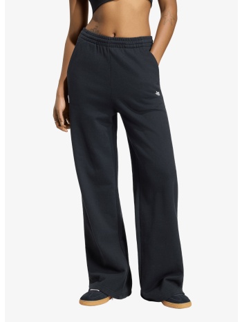 φόρμα adidas essentials wide leg french terry pants black xs