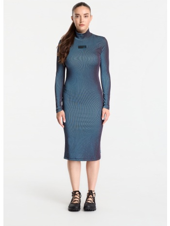 φόρεμα ea7 emporio armani train 7.0 w dress fancy ribs