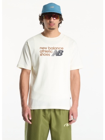 t-shirt new balance athletics premium relaxed chest logo