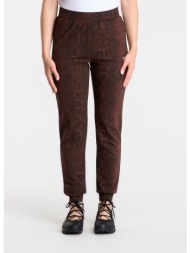 φόρμα ea7 emporio armani train graphics series w pants fancy chicory coffee m