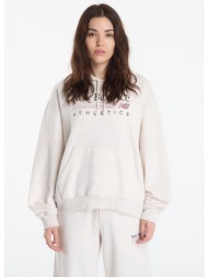 φούτερ new balance trackside french terry hoodie linen heather xs