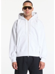 φούτερ nike men`s fleece full-zip hoodie birch heather xxl