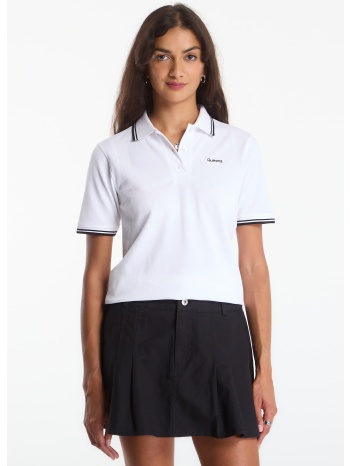 t-shirt queens women polo tee white xs
