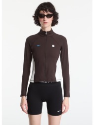 φούτερ nike sportswear women`s full-zip long-sleeve top velvet brown/ sail l