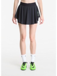 φούστα nike swift women`s dri-fit running skort black/ black/ reflective silv xs