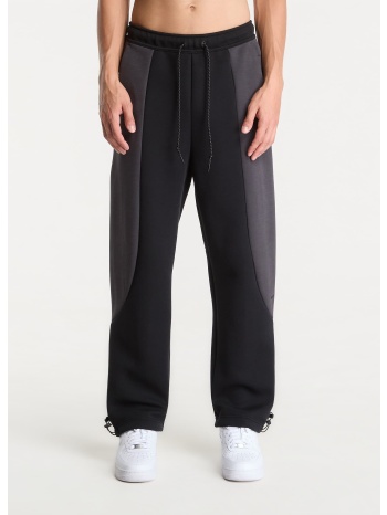 φόρμα nike tech men`s color-block open-hem fleece pants