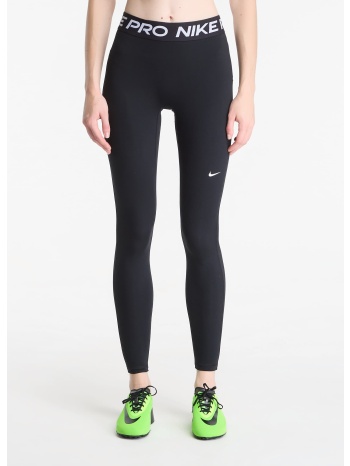 κολάν nike pro women`s mid-rise full-length leggings black/