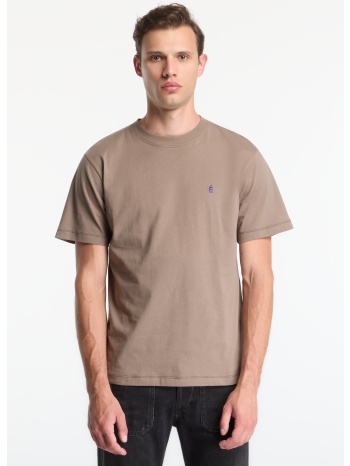 t-shirt études studio wonder accent t-shirt khaki m