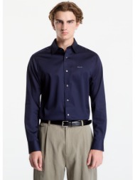 πουκάμισο gant reg sateen shirt evening blue xl