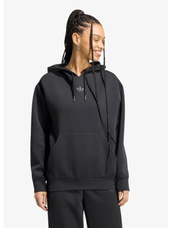 φούτερ adidas spacer hoodie black/ black reflective/ night