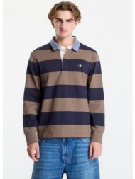 t-shirt gant reg chambray stripe heavy rugger clay l