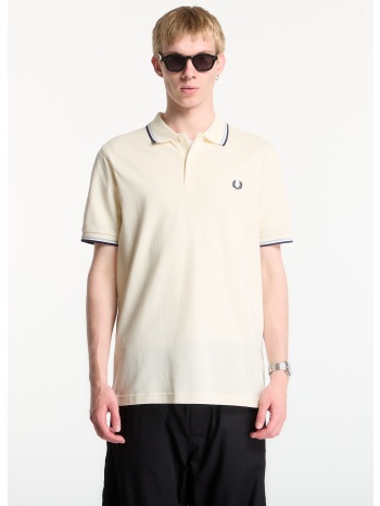 t-shirt fred perry twin tipped fred perry shirt ecru l σε προσφορά