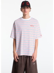 t-shirt new era stripe os tee unisex white s
