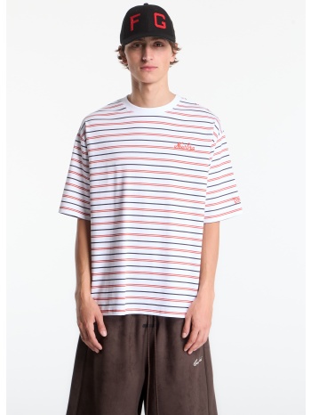t-shirt new era stripe os tee unisex white s