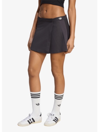 φούστα adidas pleated skirt utility black/ cloud white 4
