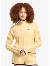 πουλόβερ adidas cable knit firebird track top warm vanilla s