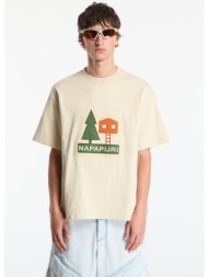 t-shirt napapijri s-trahus t-shirt putty l