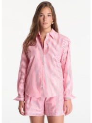 πουκάμισο mc2 saint barth meredith shirt cotton sb stripes v xs