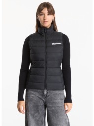 γιλέκο karl lagerfeld jeans light padded logo vest black m