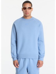 φούτερ nike x nocta men`s fleece cs crew work blue/ polar xs
