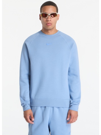 φούτερ nike x nocta men`s fleece cs crew work blue/ polar xs