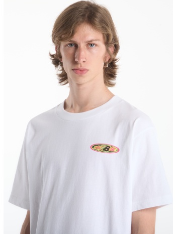 t-shirt new balance heat map forward thinker t-shirt white
