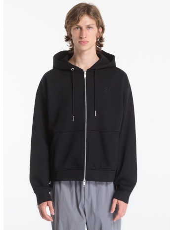 φούτερ on club collective fz hoodie black l