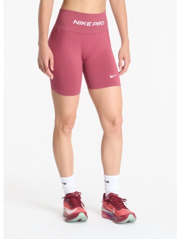 σορτς nike pro seamless women`s high-waisted 5` biker