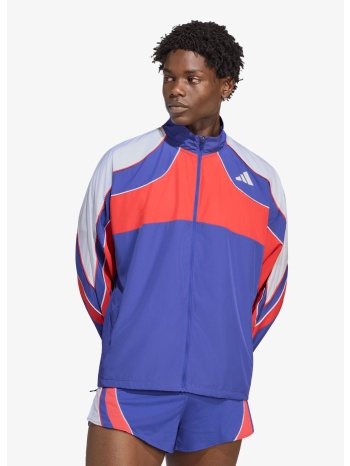 μπουφάν adidas adizero archive running jacket dual indigo/