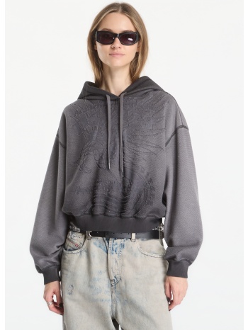 φούτερ diesel f-sunny-hood sweat-shirt plum kitten s
