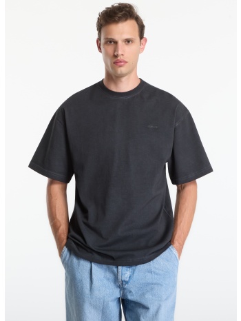 t-shirt queens men`s oversized tee washed black xxl