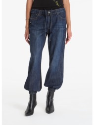τζιν desigual ibrid denim trousers blue m