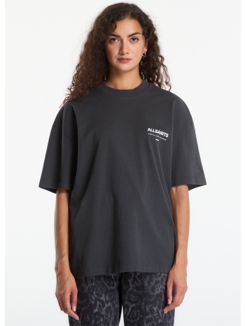 φούτερ allsaints backstage ss crew carter grey m