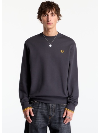 φούτερ fred perry crew neck sweatshirt grey l