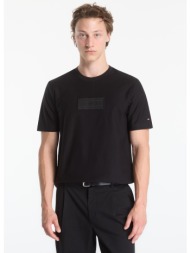t-shirt tommy hilfiger mix media graphic tee black m