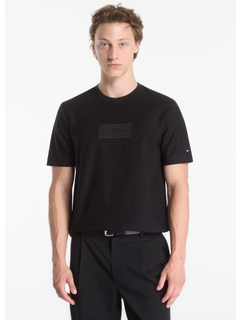 t-shirt tommy hilfiger mix media graphic tee black m