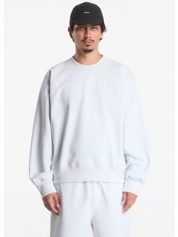 φούτερ nike men`s fleece crew-neck sweatshirt birch heather σε προσφορά