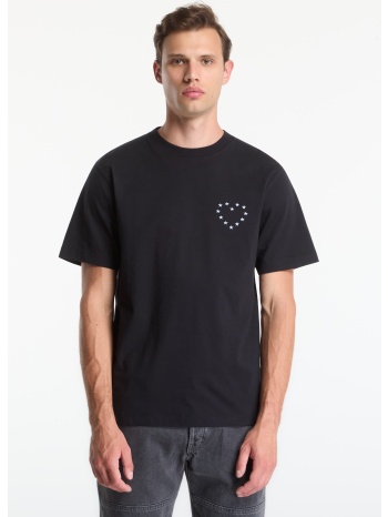 t-shirt études studio wonder b heart t-shirt black s σε προσφορά
